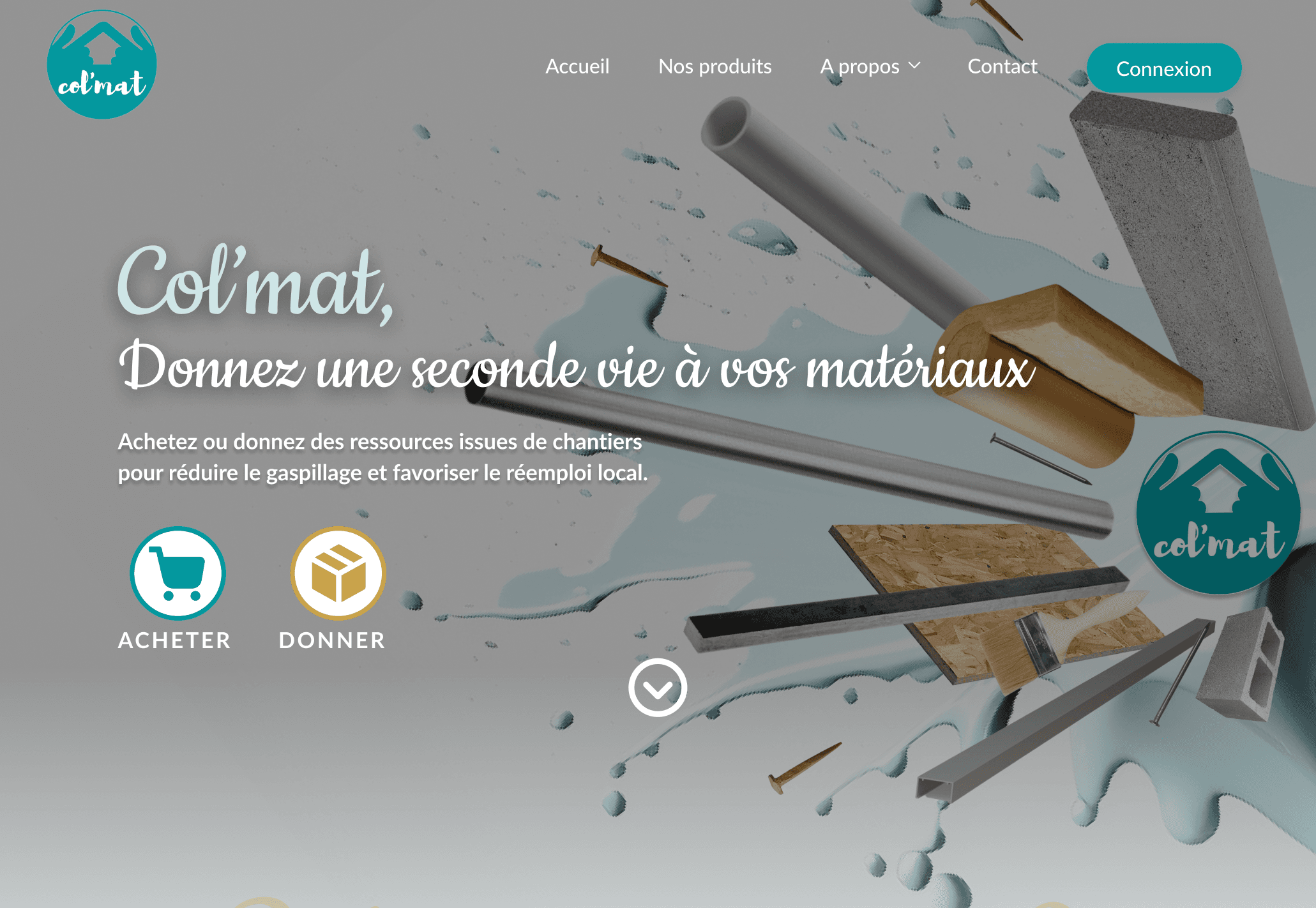 Capture d'une application métier freelance